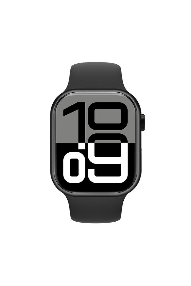 LW-04 TFT Ekranlı iOS ve Android Uyumlu Akıllı Saat Siyah - 1