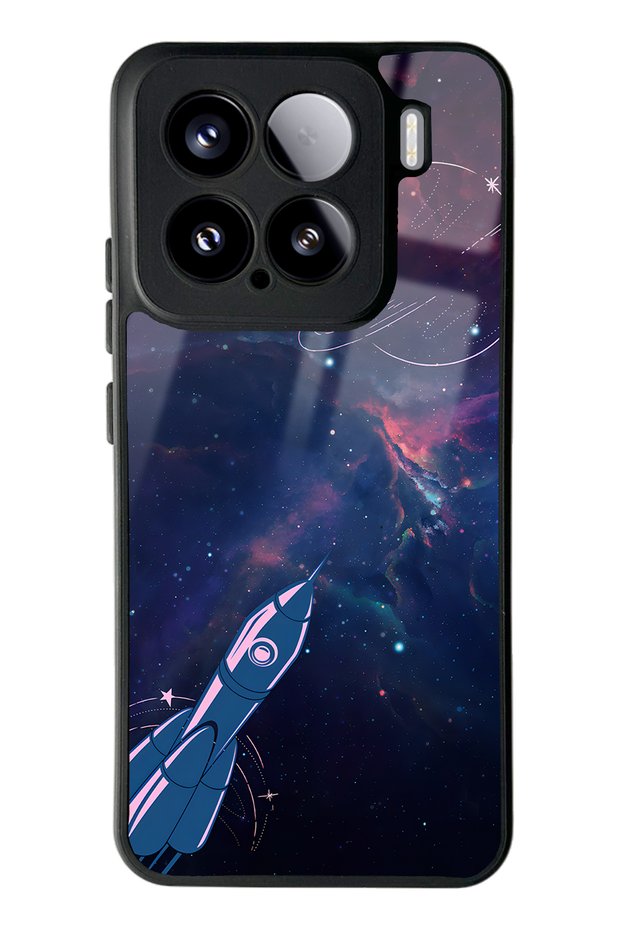 Xiaomi Mi 15 Space Rocket Design Glossy Phone Case