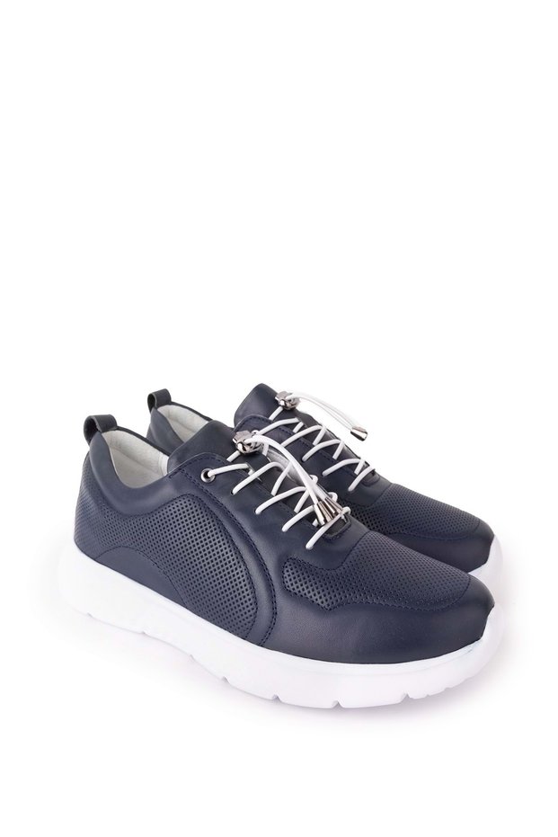 Inside and Outside Genuine Leather Faylon Sole Lightweight Sports Shoes Es.111
