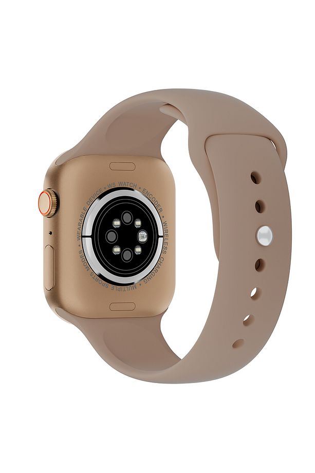 LW-01 iOS ve Android Destekli Akıllı Saat IPX7 Sertifikalı Gold - 4