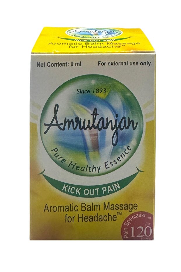 Aromatic Balm Massage For Headache 9ml
