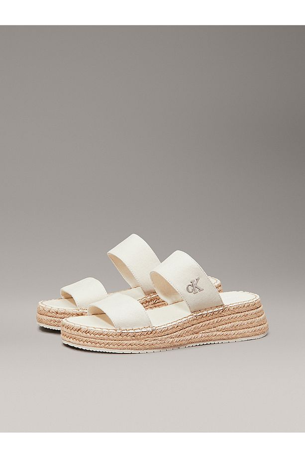 Canvas Platform Espadrilles - 2