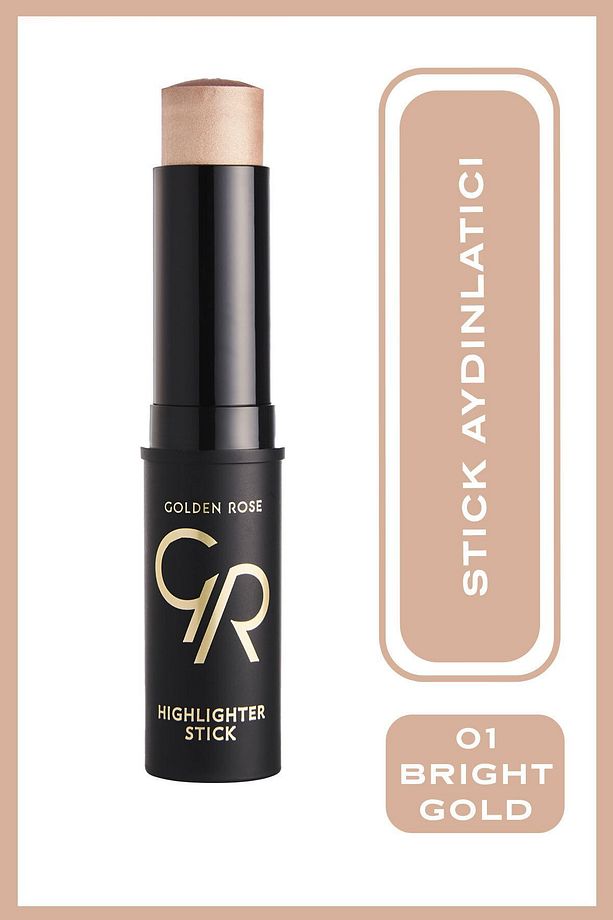 Highlighter Stick 01 Bright Gold Stik Aydınlatıcı 9,5 ml - 1