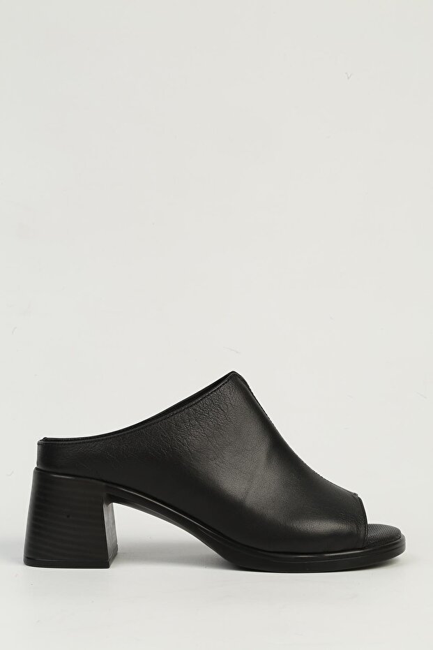 Black Women's Heeled Shoes Pc-7396