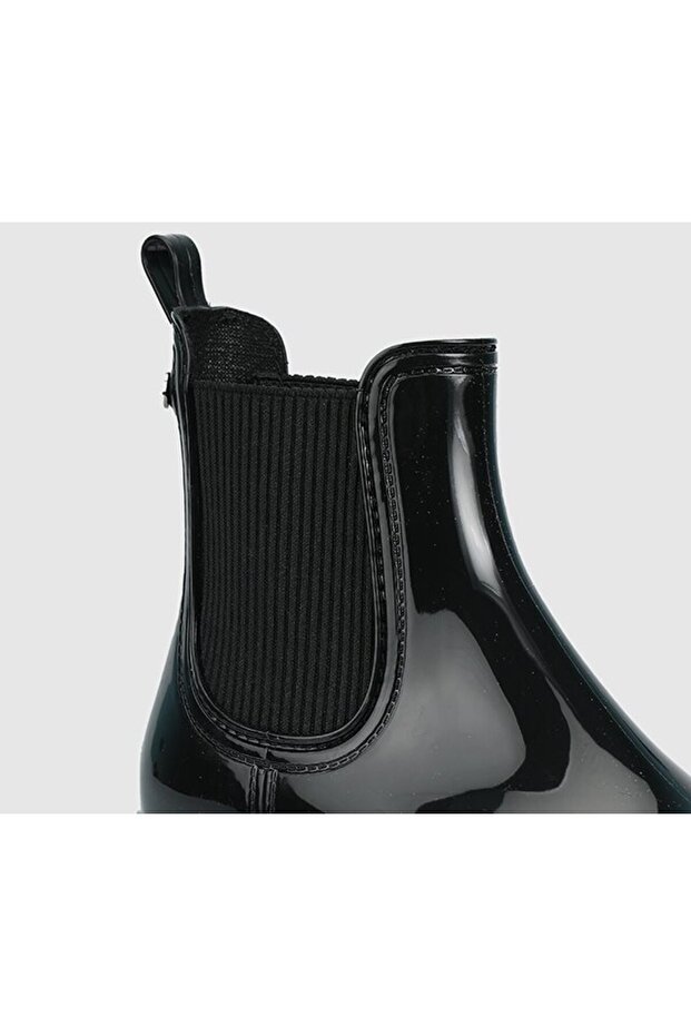 Siyah Kadın Yağmur Botu - 5