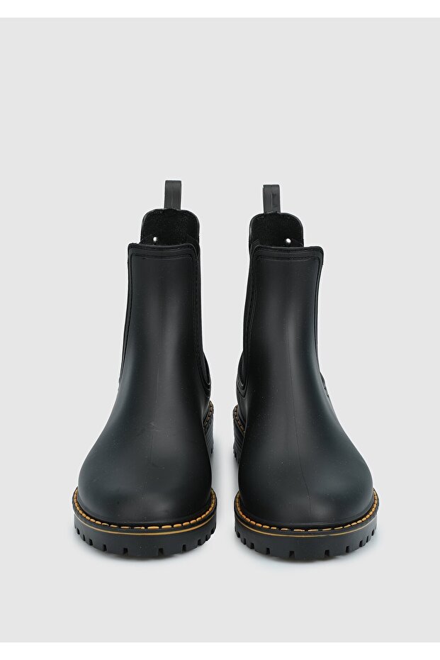 Siyah Kadın Yağmur Botu - 3