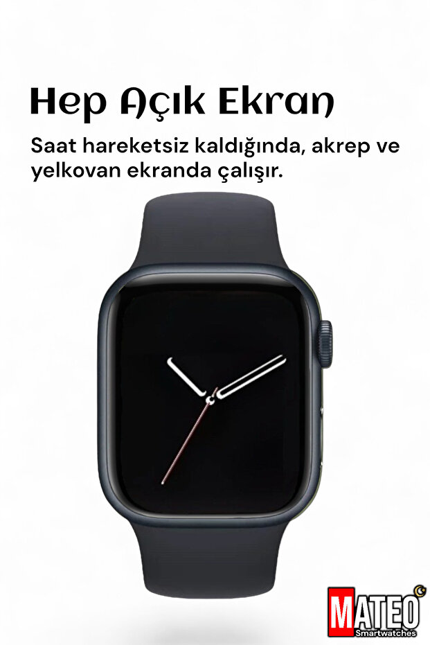 Akıllı Saat Yeni Nesil T700s Watch 7 Series Ios Androıd Uyumlu Bluetooh Arama Bildirim Alma - 9