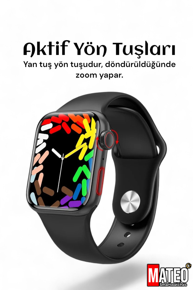 Akıllı Saat Yeni Nesil T700s Watch 7 Series Ios Androıd Uyumlu Bluetooh Arama Bildirim Alma - 6
