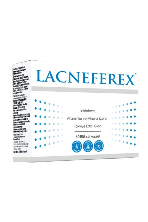 Lacneferex 30 Capsules - Food Supplement with Lactoferrin