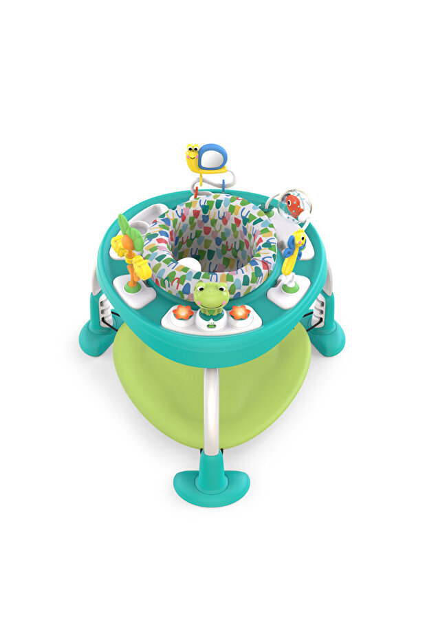 Bounce Bounce Baby 2-in-1 Activity Jumper & Table - Playful Pond – Age: 6 to 12 months