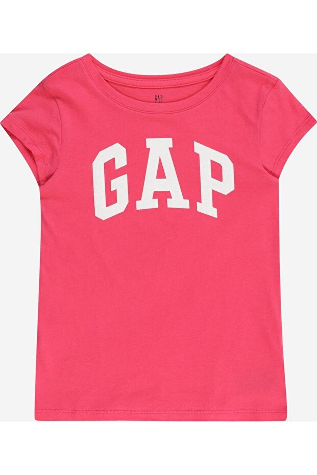 460525005 V-Hs Ss Value Logo Tee Girl's T-Shirt Pink
