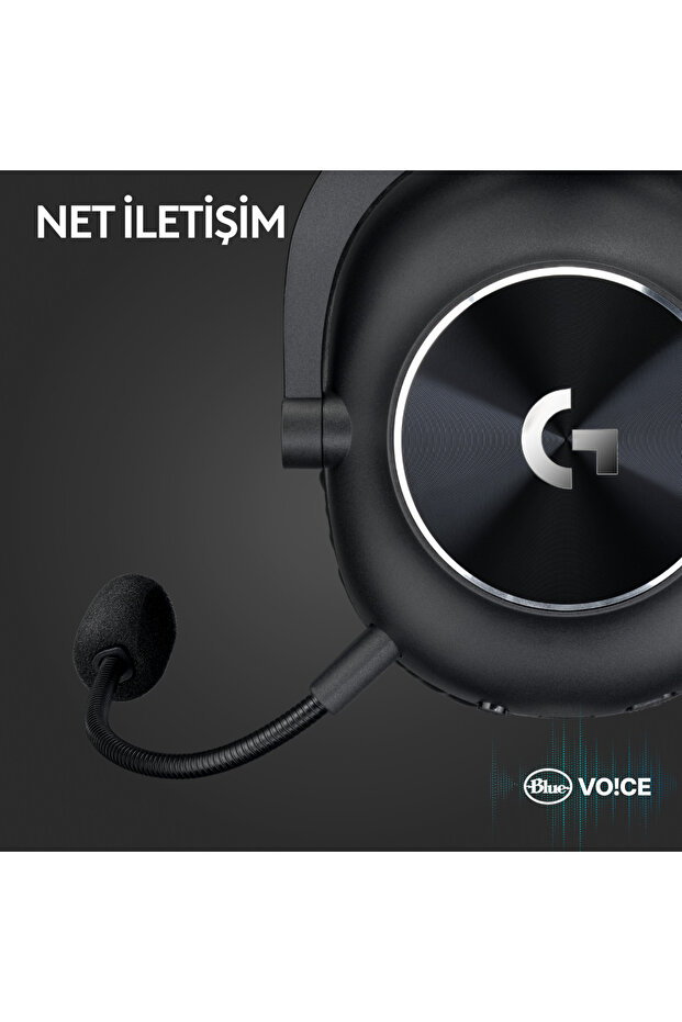 G Pro X 2 Lightspeed Wireless Dts:X Headphone 2.0 - 7.1 Surround Sound Gaming Headset - Black - 7