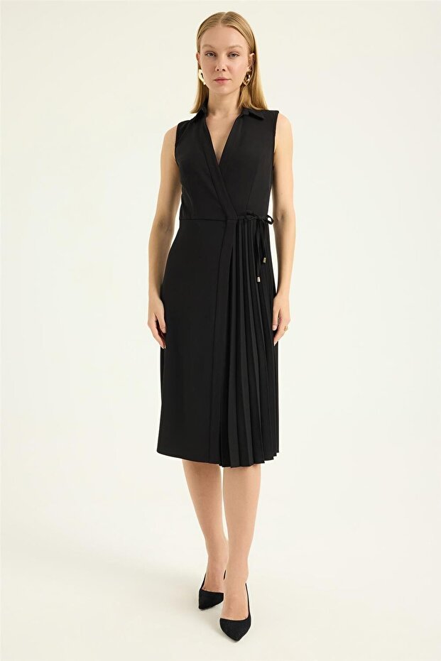 Anvelop Bagcıklı Elbise - 1