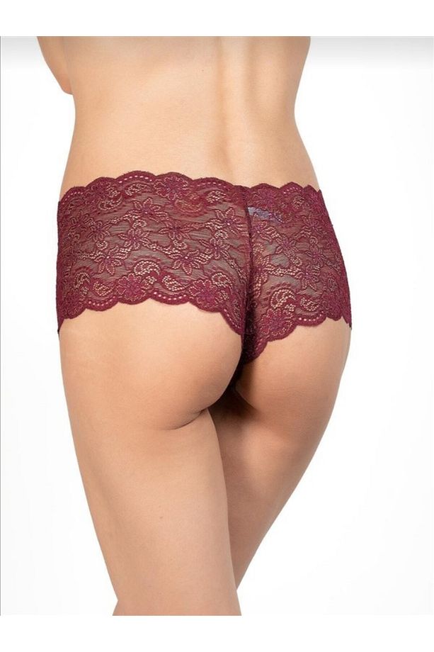 ARJANTİN ŞORT BORDO RENK 3 LÜ SET - 1