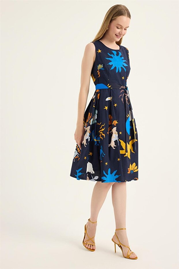 Kalın Askı Elbise - 3