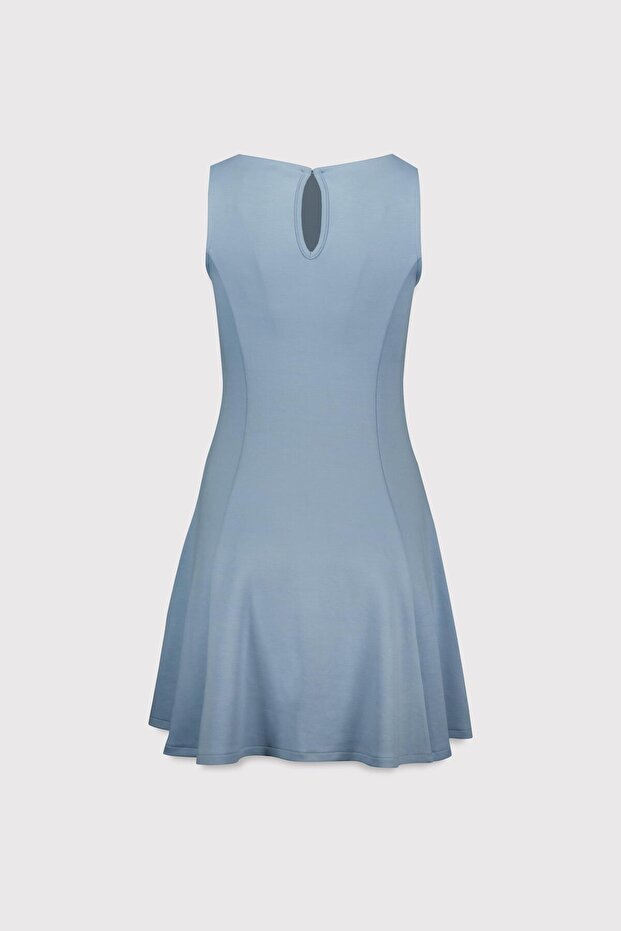 Kuplu Mini Elbise - 5