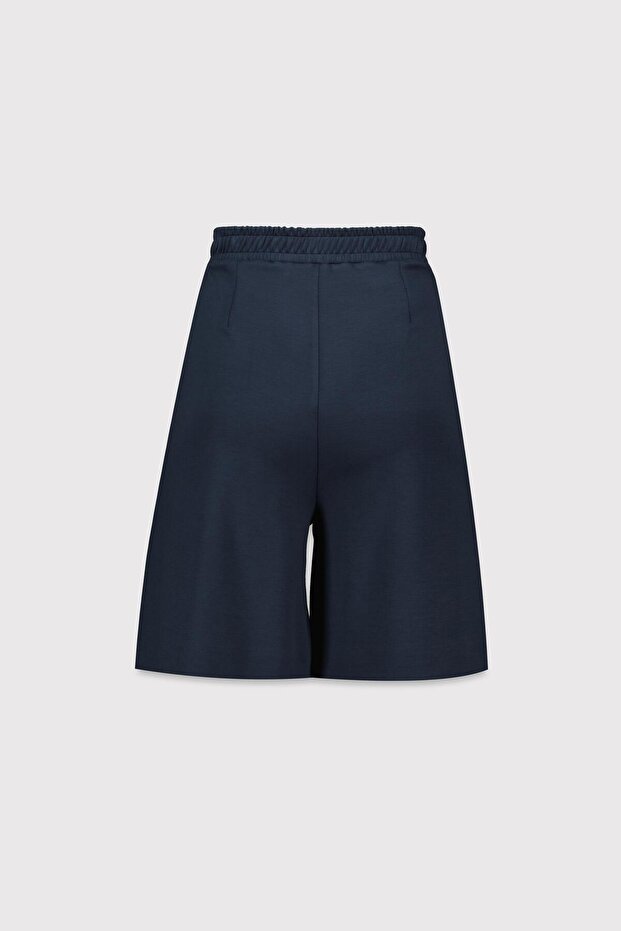 Dökümlü İnterlok Bermuda Şort - 6