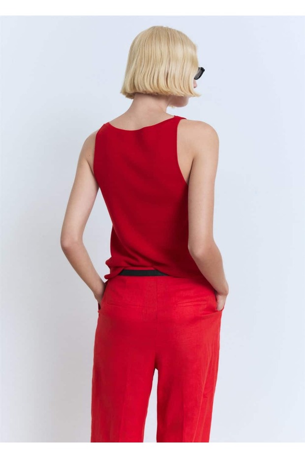 İnce örgü bluz - 4