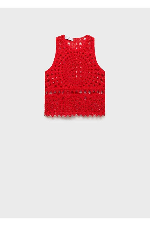 Kroşe triko bluz - 3