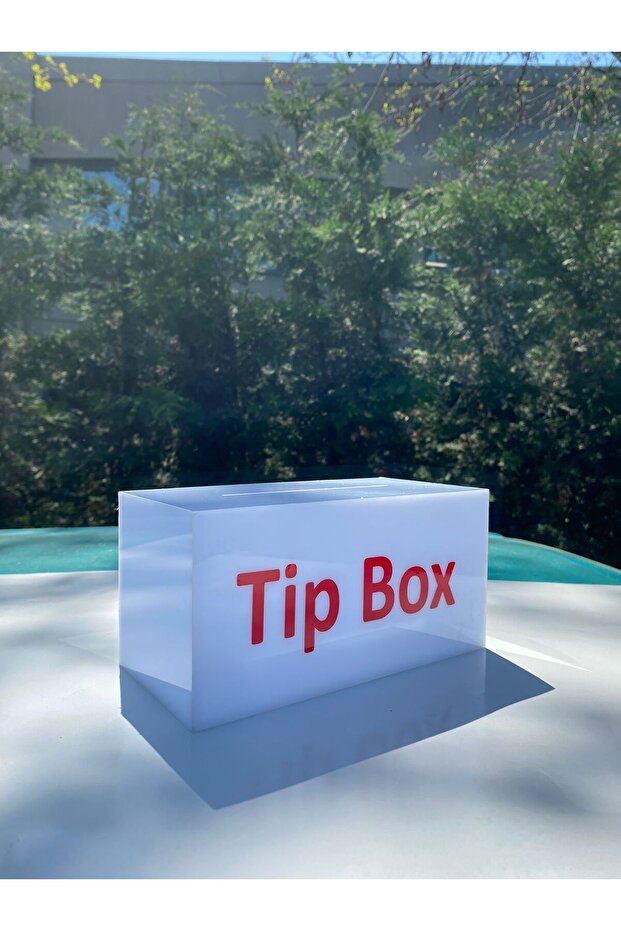 White Small Plexi Type Box - 2