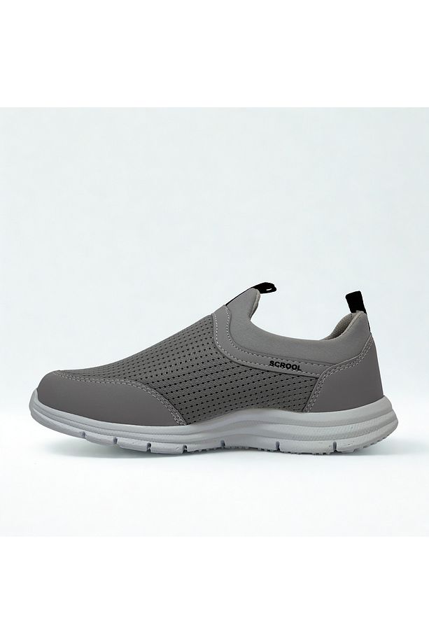 Fileli Günlük Rahat Slip-On Spor Ayakkabı - 2