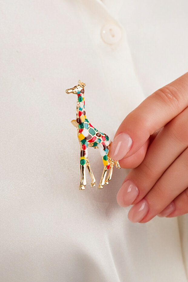 Zürafa Broş - 2