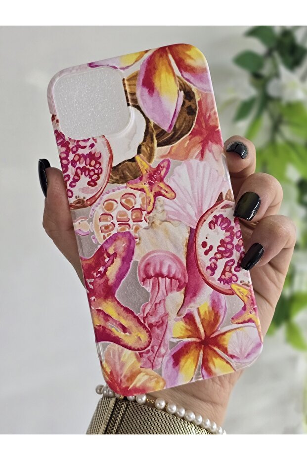 حافظة هاتف شفافة منقوشة متوافقة مع هاتف Iphone 13/14 - 2