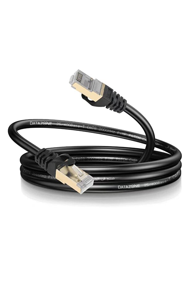 Ethernet Cable 10 Meter CAT8 High Speed 10Gbps Premium Internet Lan by Datazone - 1