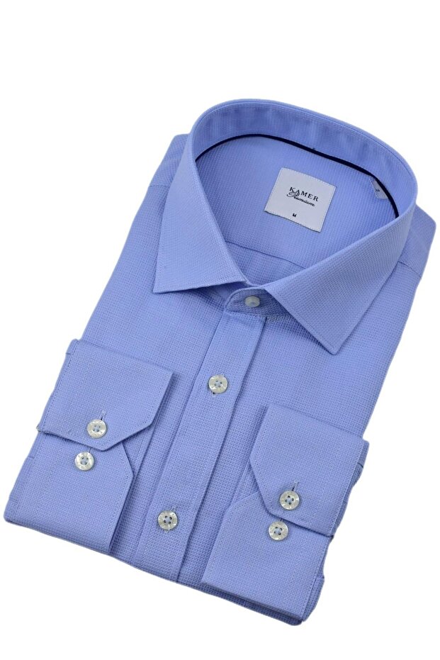 Men's Big Size Long Sleeve Shirts 3717 Bgl-St04386