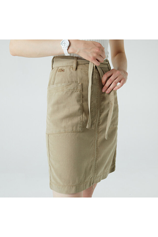 Kadın Bej Etek - 4