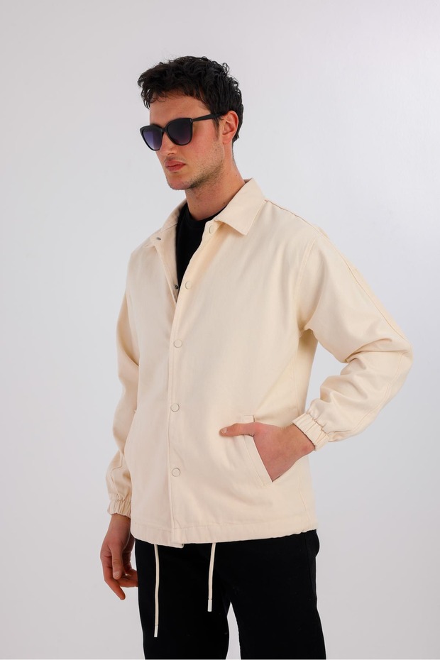 NIVEUS Kot Ceket - Krem - 6