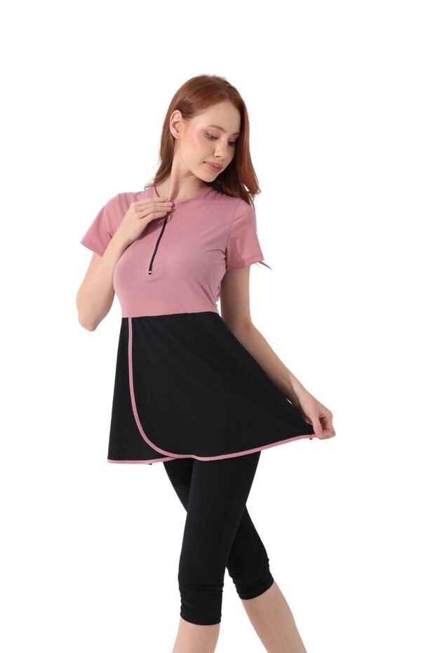 ملابس السباحة نصف مغلقة - 1