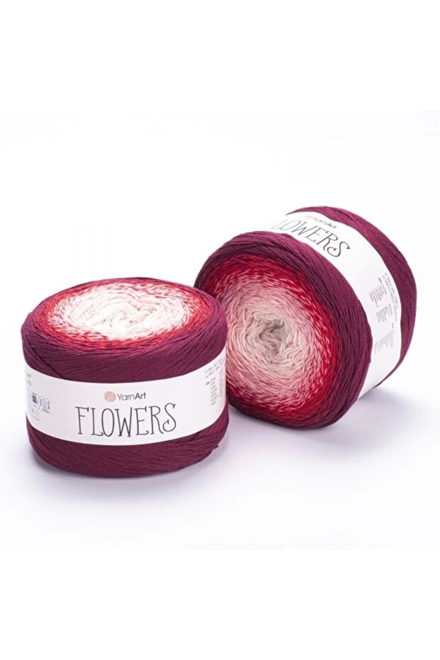 Flowers - Ebruli El Örgü Ipi Ebruli-269 - 1
