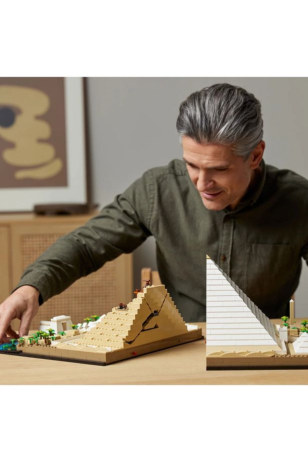 ® Architecture Keops Piramidi 21058 - 18+ Dekoratif ve Sergilenebilir Model Yapım Seti (1476 Pr) - 9