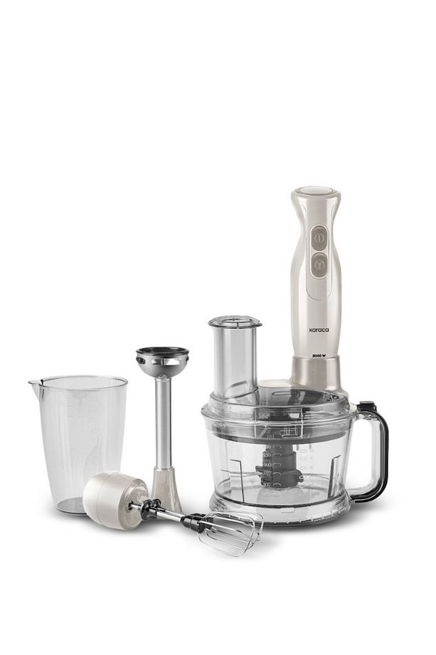 Pro Multimax 6 in 1 Çok Amaçlı Mutfak Robotu/Blender Seti Iconic Beige - 3
