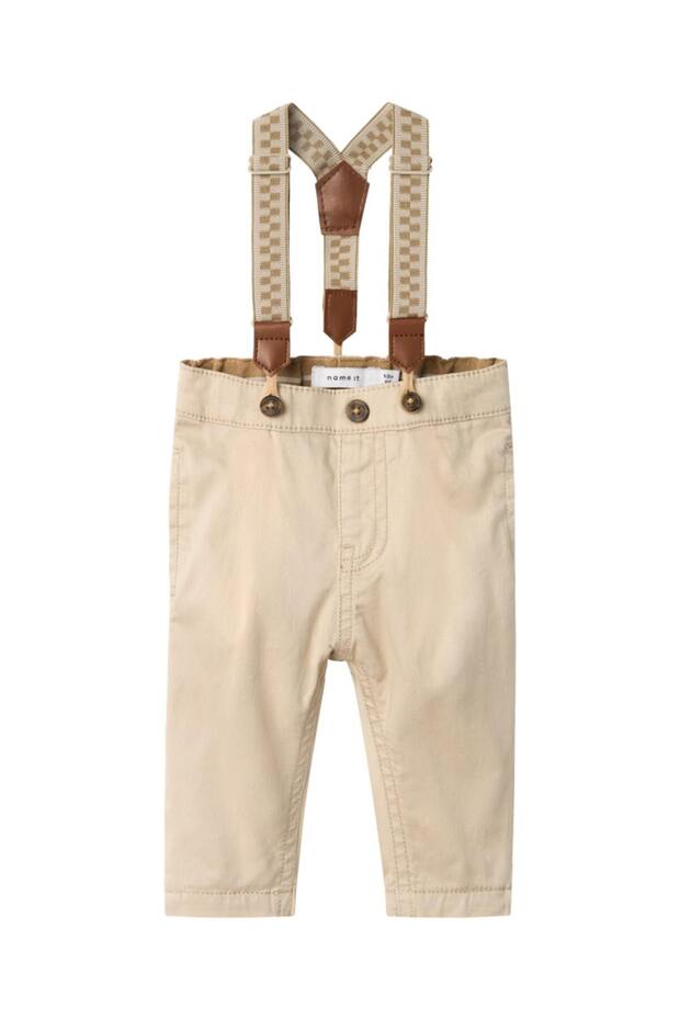 Nbmryan Slim Chino Twi Pant Wb 5502-Yz F