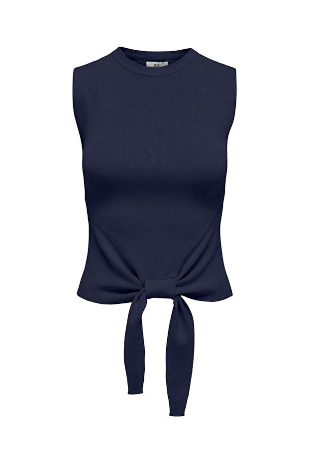 Jdycirkeline S/L O-Neck Tie Pull Knt