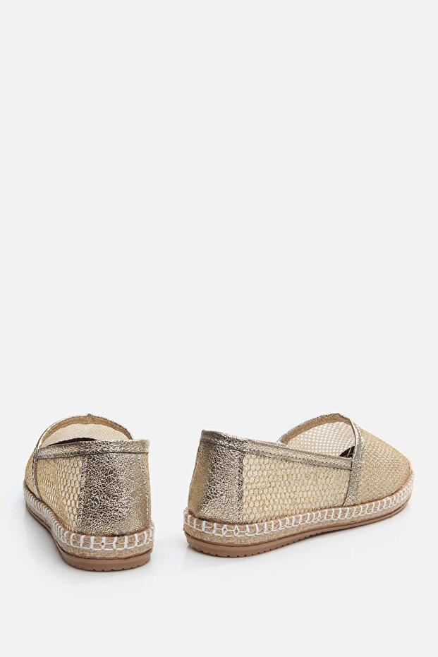 Goldene Damen-Espadrille 01AYY 306120 A540 - 5