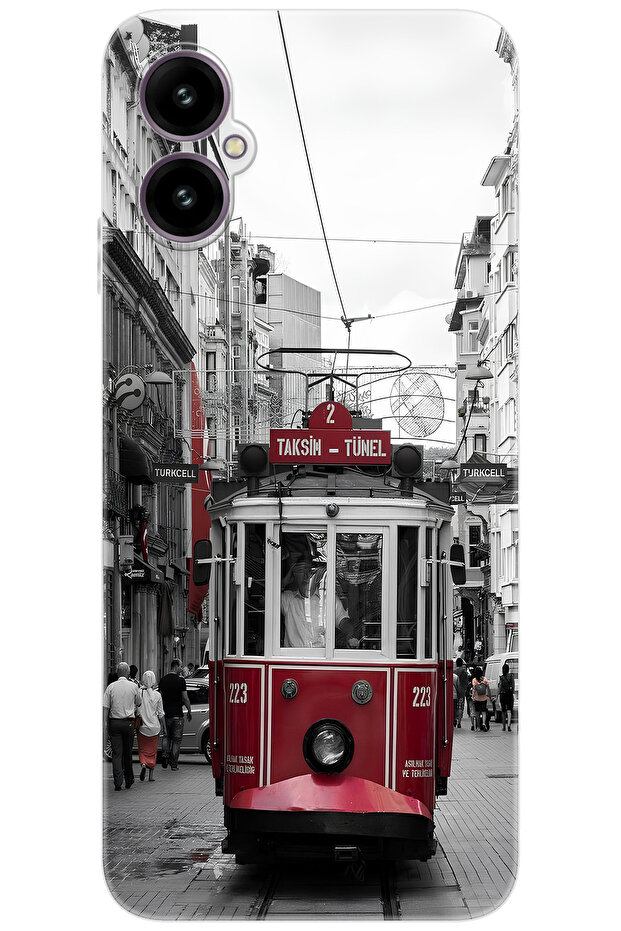 X5 Uyumlu Kılıf Desen Baskılı Silikon Tramvay STK:691 CP-Qw3FSos - 1