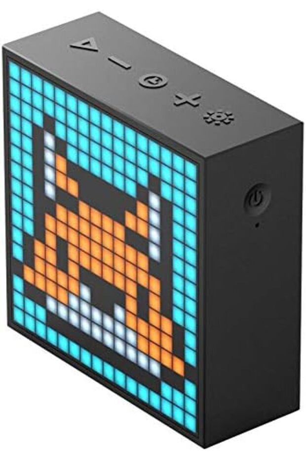 bystoreby Timebox Evo Uyarlanabilir Piksel Ekranlı Bluetooth Hoparlör-Led Dekor NewDesing 646268 - 2