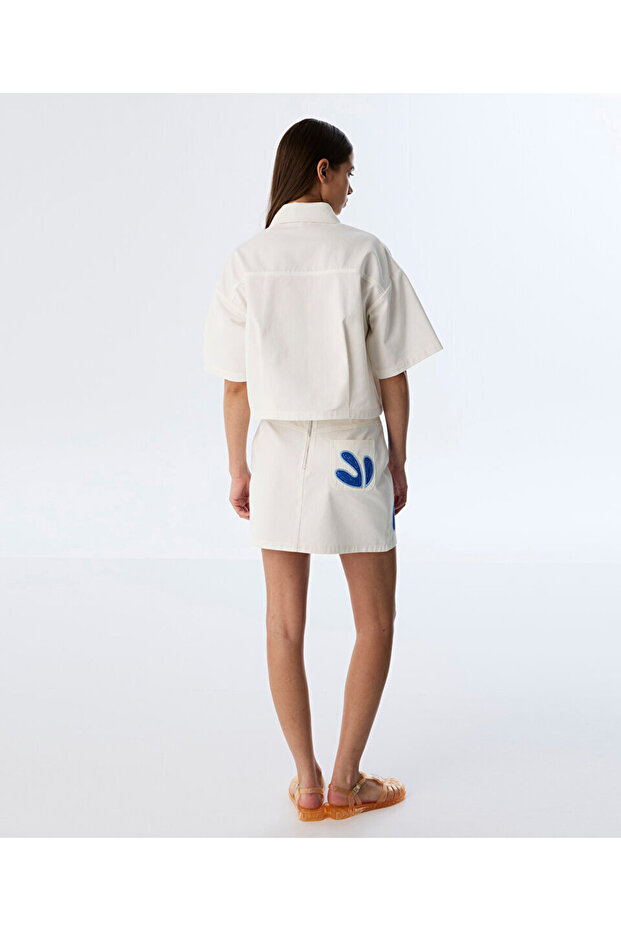 KONTRAST NAKIŞLI CEKET - 6