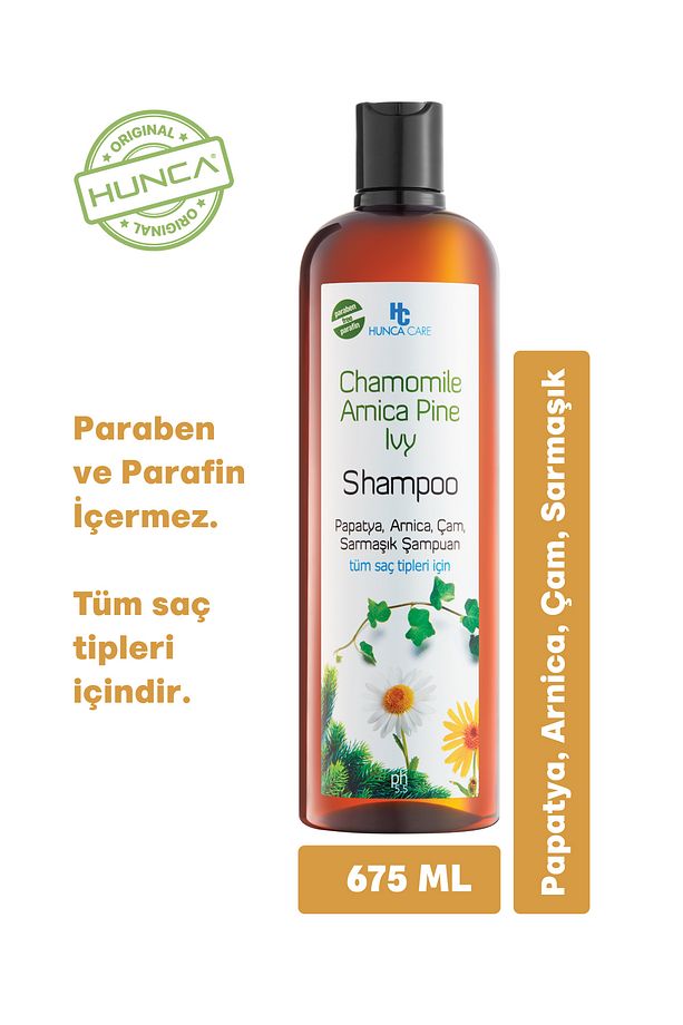 Papatya, Arnica, Çam Ve Isırgan Otlu Bitkisel Kompleks Şampuan 675 ml - 1