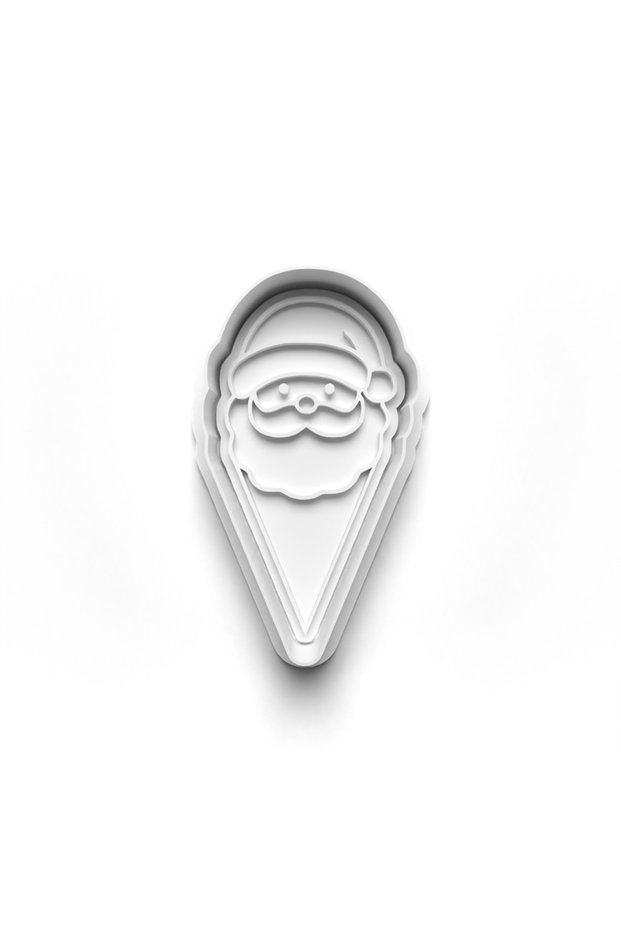 Christmas Plate Cookie Cutter and Stamper 3D-0727_2