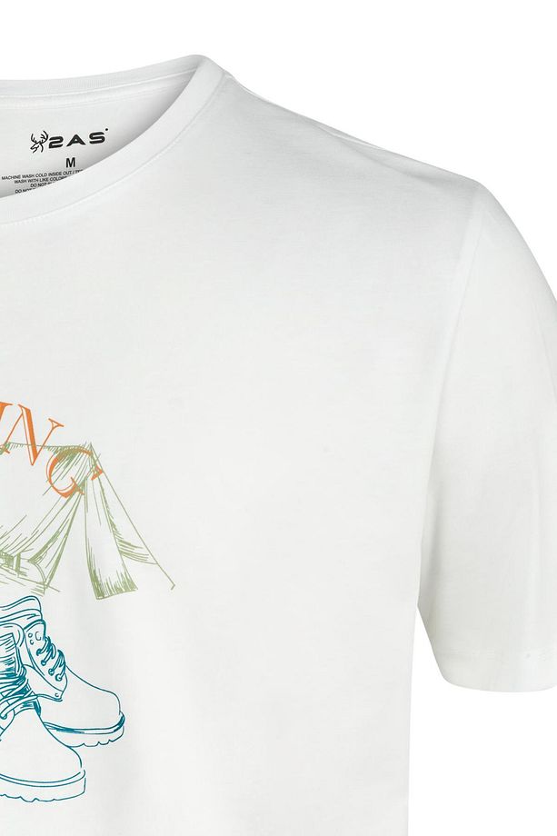 Alex Baskılı Erkek Sıfır Yaka T-Shirt - 3