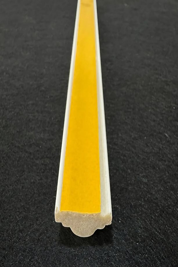 Dekoratif Boyanabilir Çerçeve Kesim 2.5cm Kendinden Yapışkanlı Duvar Çıtası Seti - 5