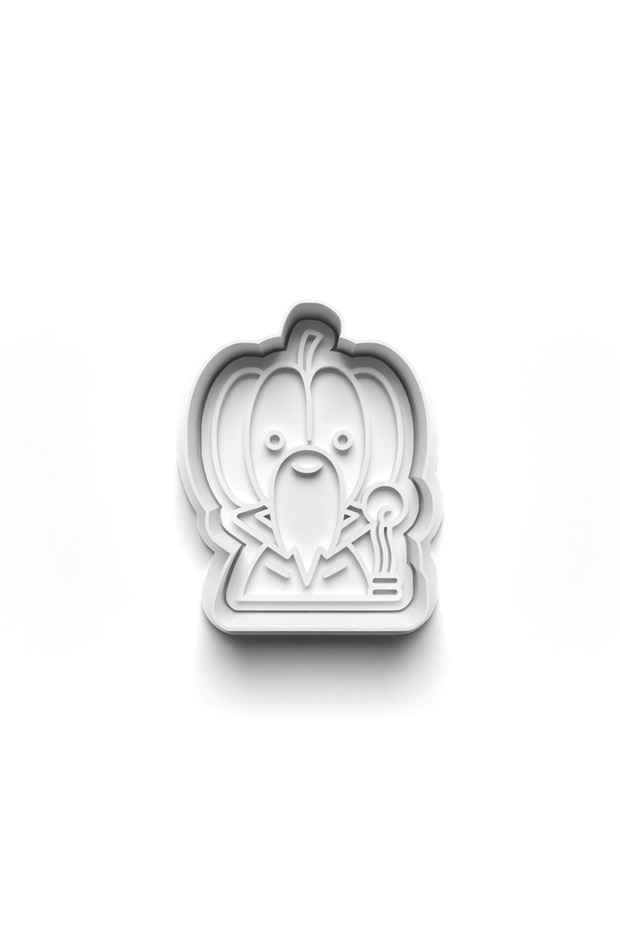 Halloween Pumpkin Cooky Cutter and Stamper 3D-0450_1