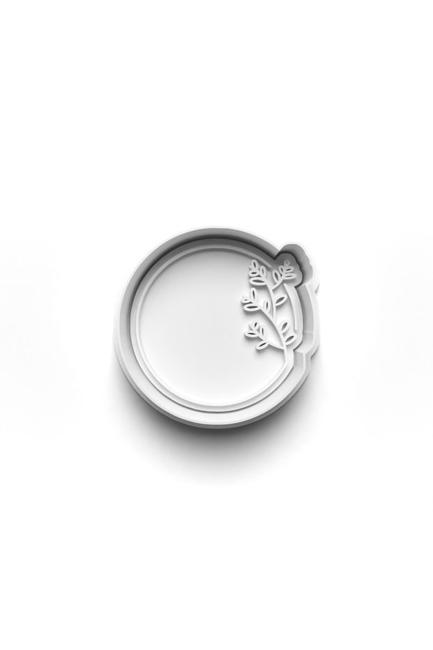Flower Circle Cooky Cutter and Stamper 3D-0534_3