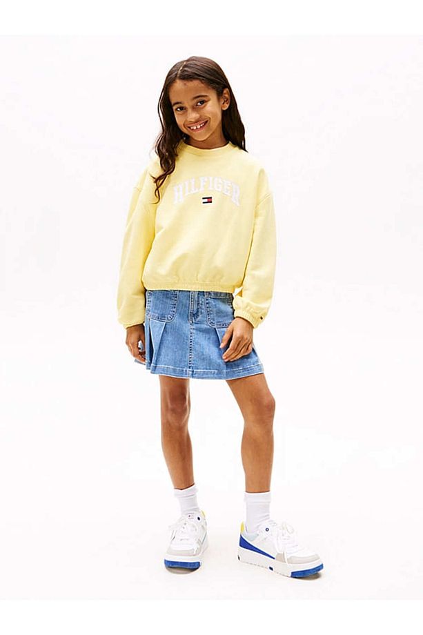 Kız Çocuk Th Varsity Sweatshirt - Sarı - 2