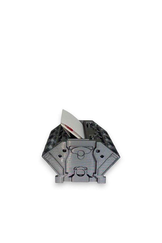 V8 Motor Bloğu Masa Süsü Ve Organizeri V8 Motor Kağıt Ve Kartvizitlik - 4