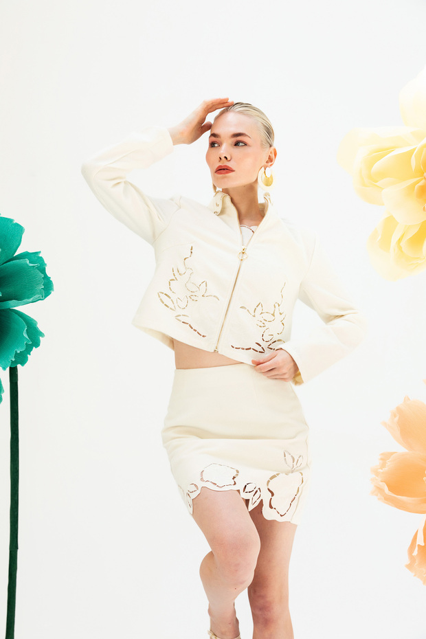 Krem Fisto Ceket - 2